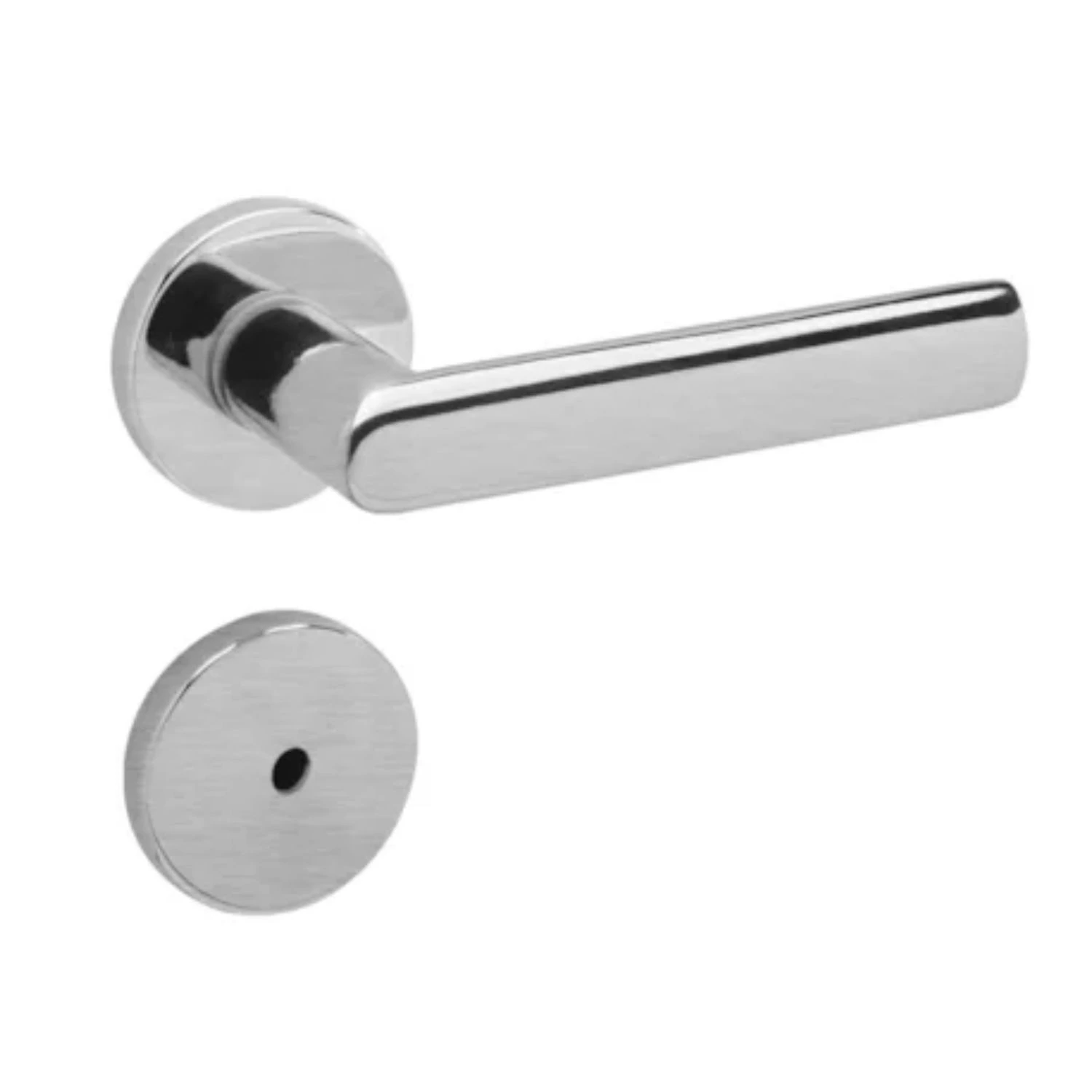 Fechadura 880 Residence Banheiro St1r Ros325 55mm Aço Inox Lixado Ou Escovado La Fonte