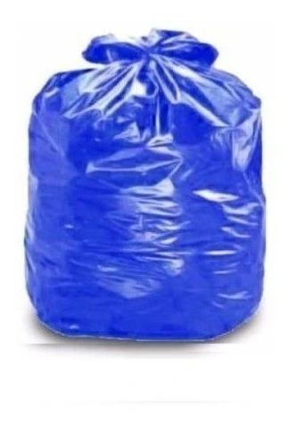 Saco Azul Para Lixo 100 Litros (200 Unds) Coleta Seletiva