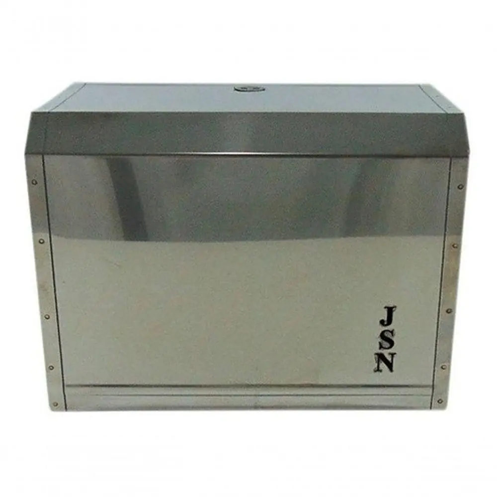 Porta Papel Toalha Inox - Toalheiro Folhas Inter Folhadas