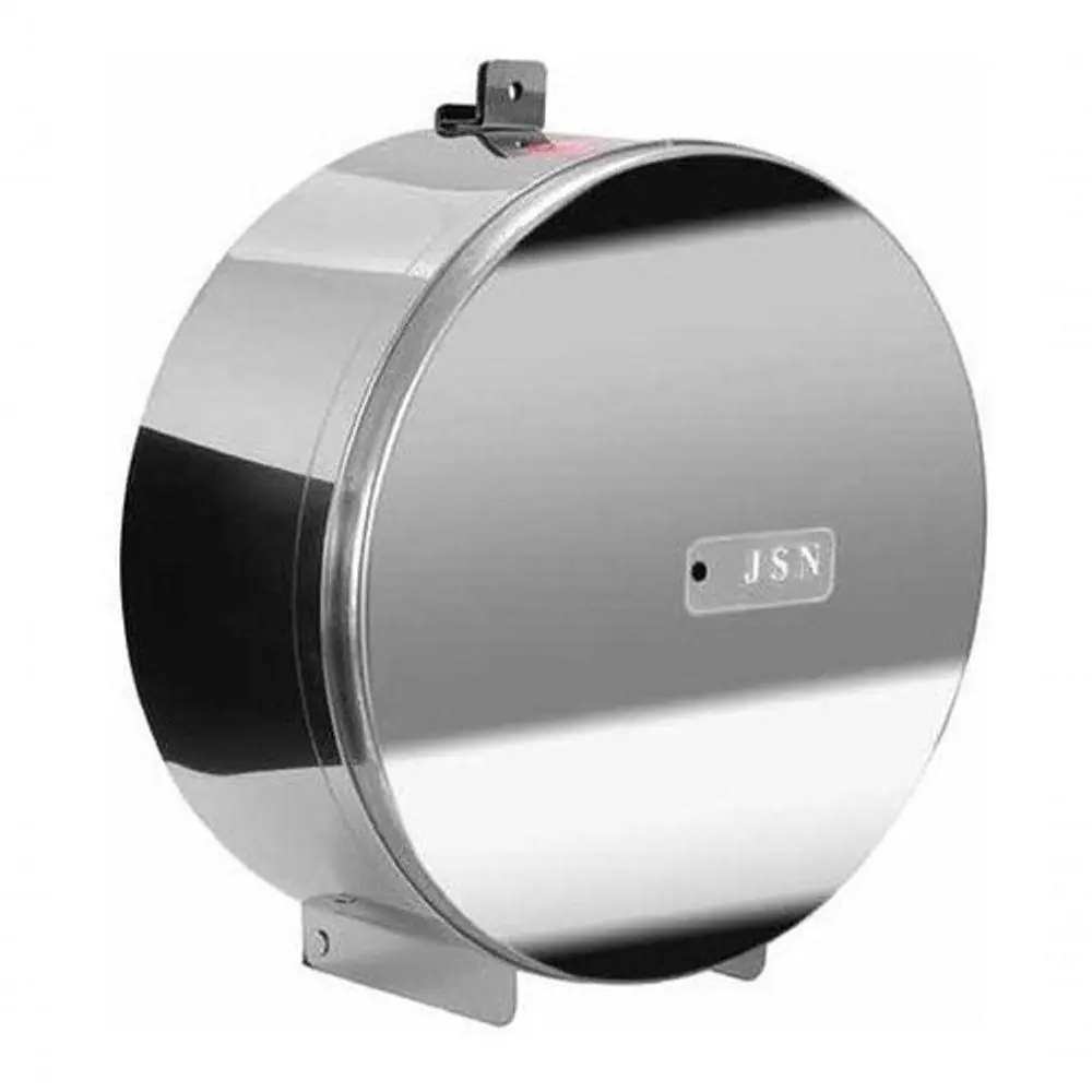 Suporte Para Papel Higiênico Rolo De 300 A 400m Em Aço Inox