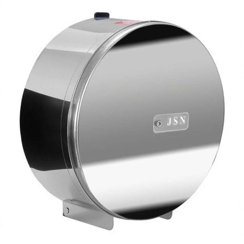 Suporte Rolão Para Papel Higienico De 300 A 400m Em Aço Inox