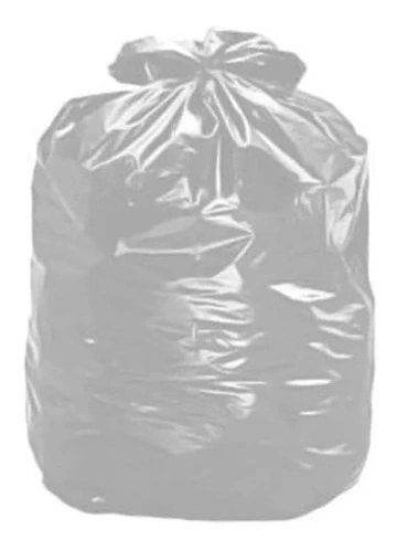 Kit Com 10 Saco P/ Lixo 100l Transparente 75x95x0,10 C/100