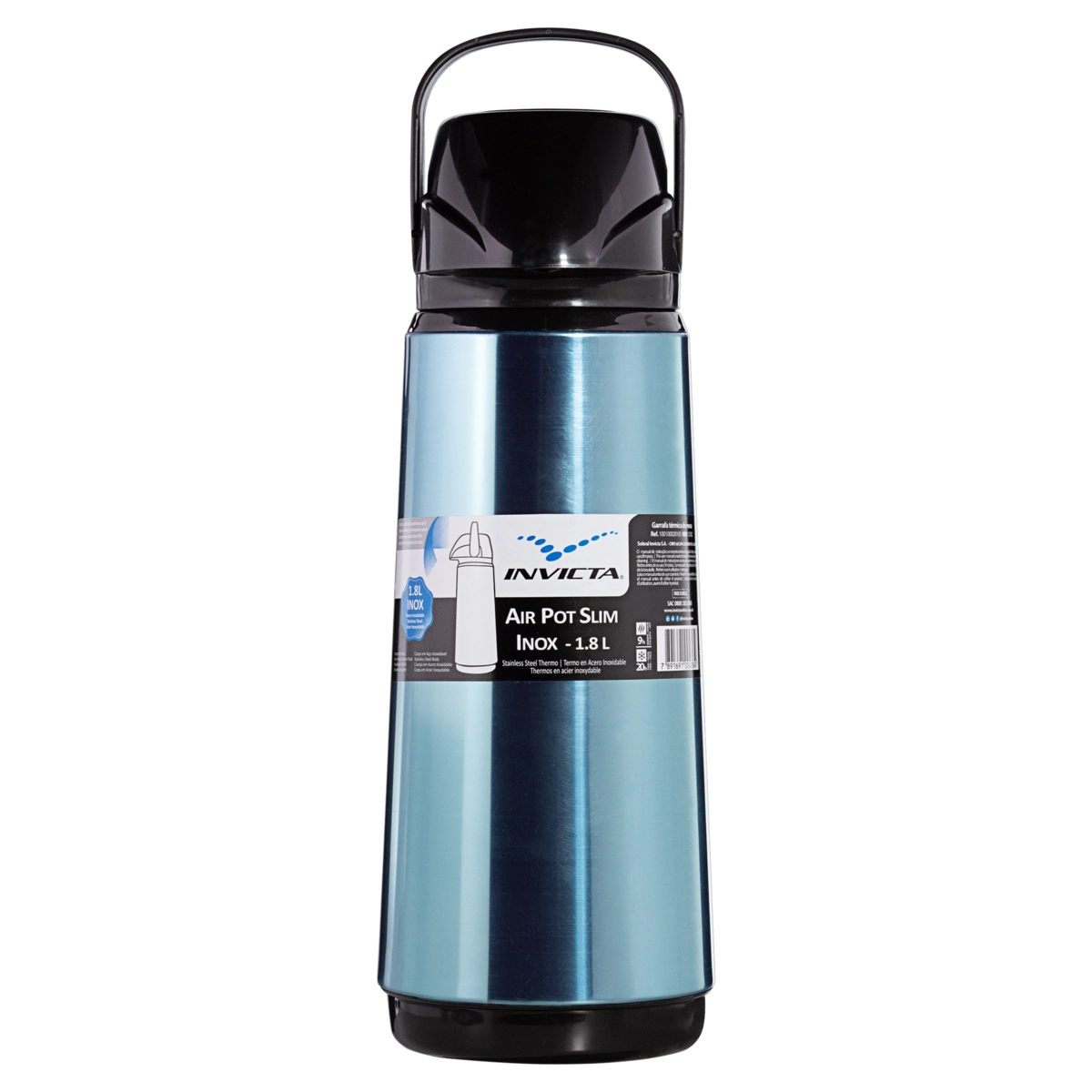 Garrafa Termica AIR POT INOX SLIM 1,8 L Invicta 100100020105