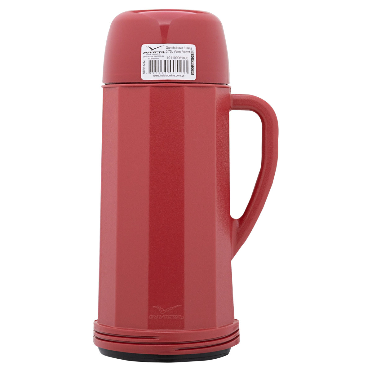 Garrafa Térmica INVICTA Eureka Cor Preta 750ml