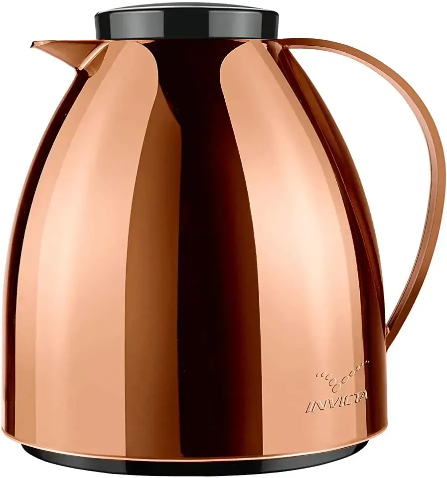 Bule Viena Baby Invicta 400ml Cobre Rose Metalizado