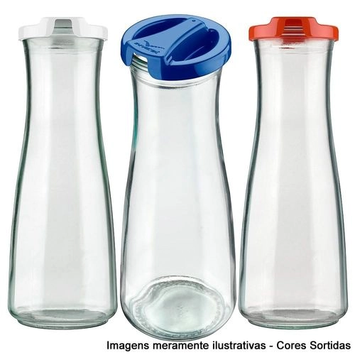 Jarra Vidro Decanter C/tampa 1,2l