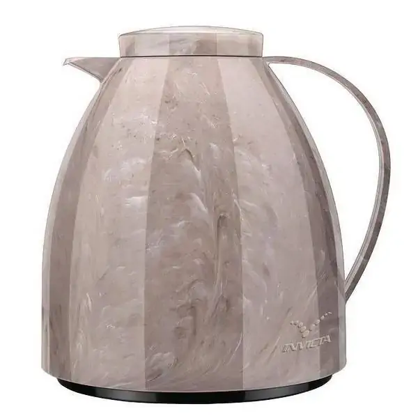 Bule Termico Viena BABY 400ML Marble Marrom Jasper Invicta 100396011914