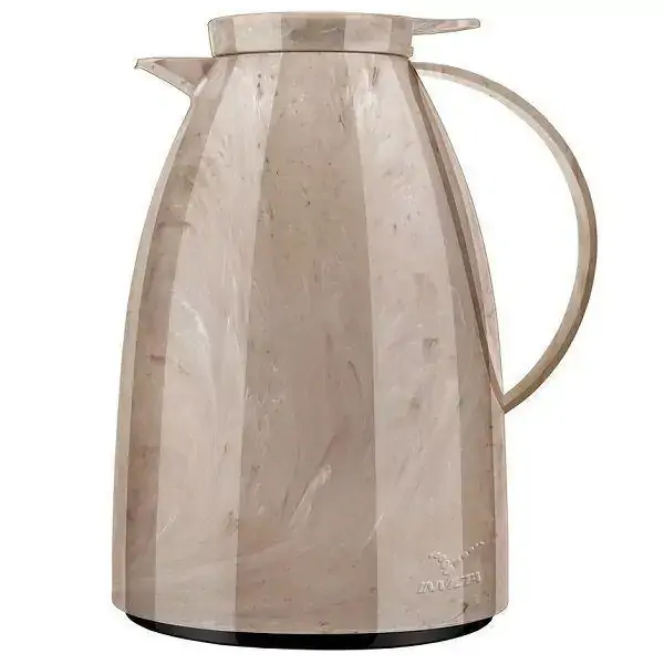 Bule Viena Gatilho 1l Marble Marrom Jasper