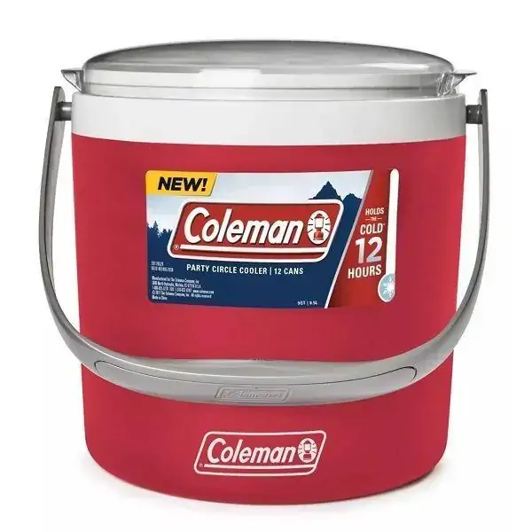 Caixa Termica 8,5L Circle Vermelho Coleman 110120033044