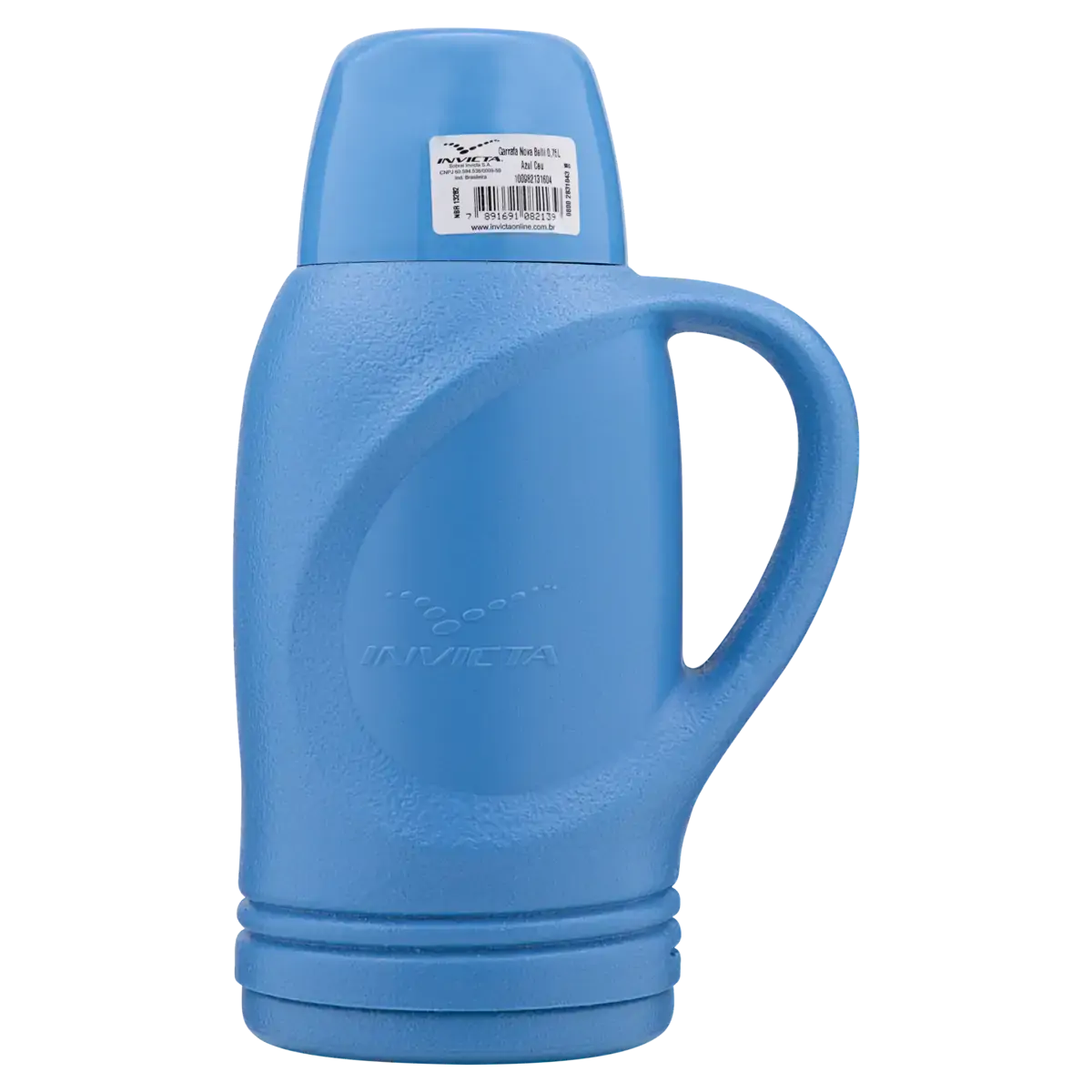 Garrafa Térmica Azul Céu Nova Belli 0,75l Invicta