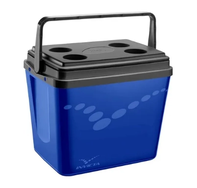 Caixa Térmica Invicta 34 Litros Azul