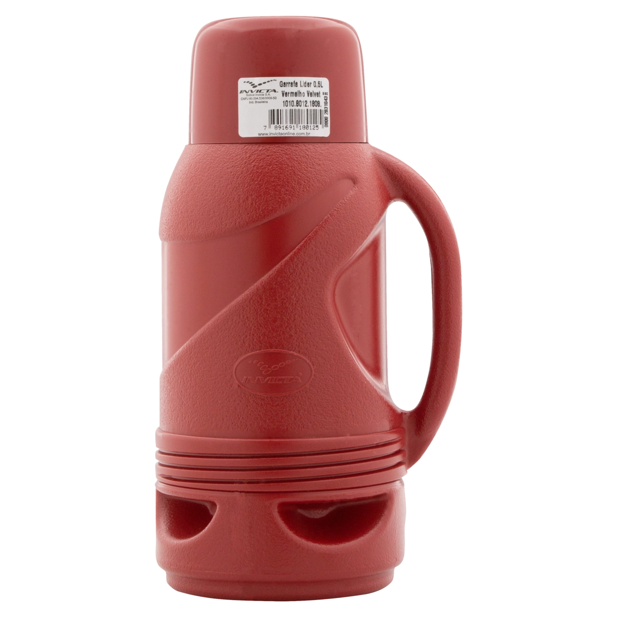 Garrafa Térmica Vermelho Velvet Líder 500ml Invicta