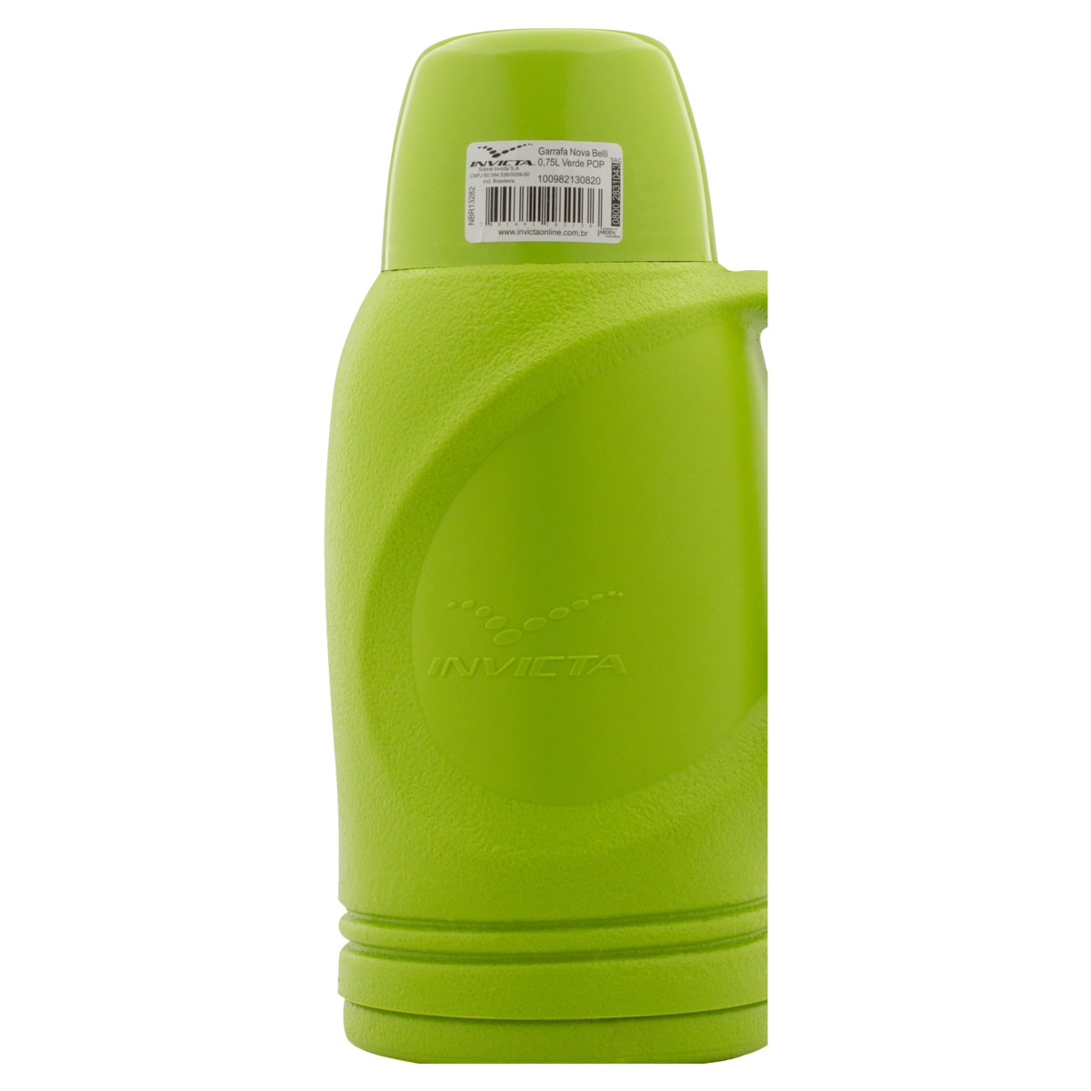 Garrafa Térmica Verde Pop Nova Belli 0,75l Invicta