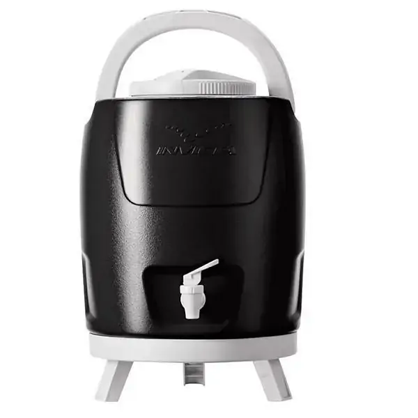 Botijao Termico 9,0L Preto com Tripe Invicta 101487090105