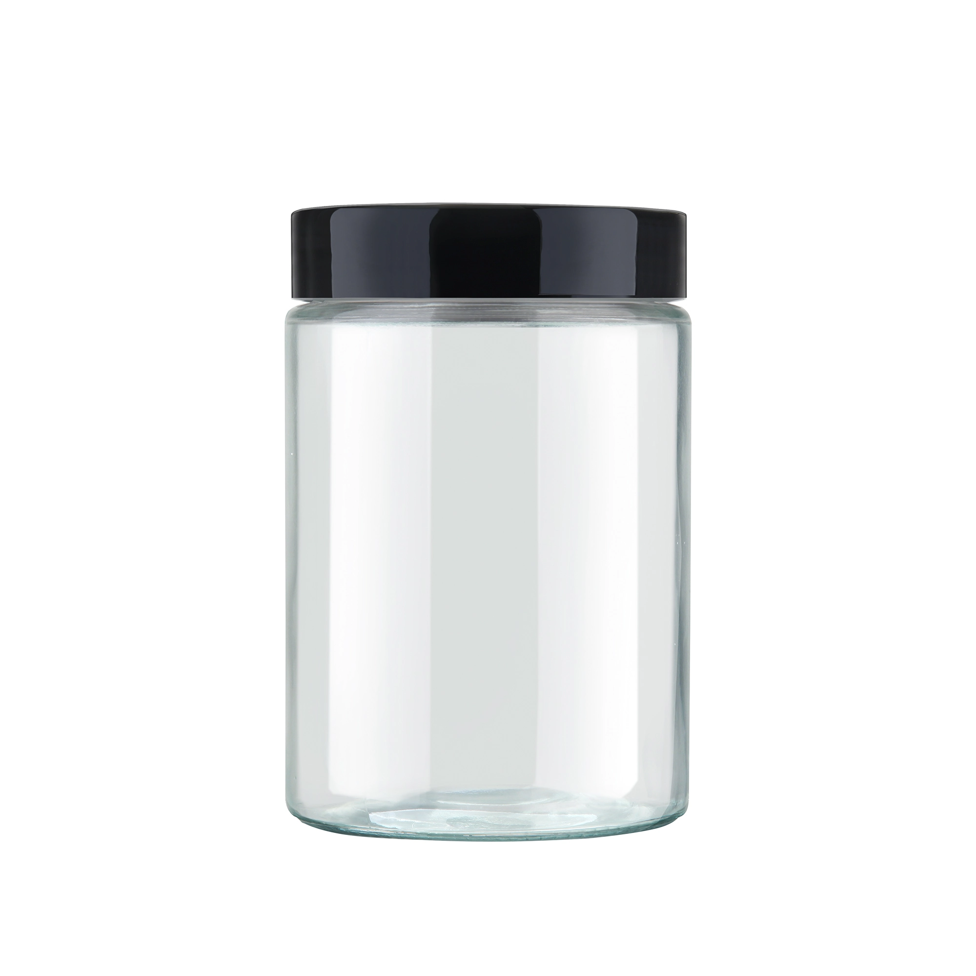 Pote Vidro Liso 1,1l Color