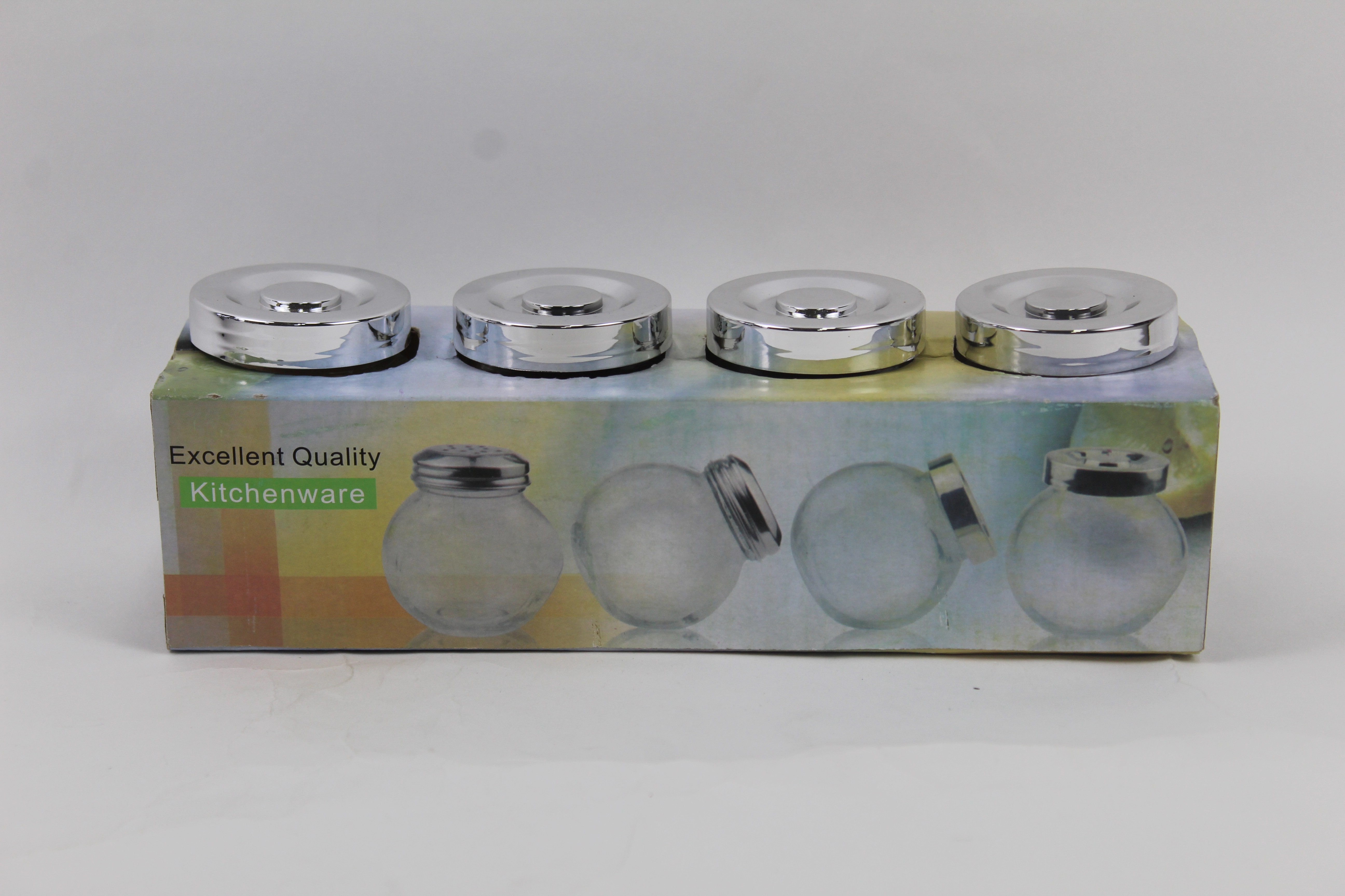Jogo Pote Tempero 180ml 4pcs Mah 5052s Mahalo