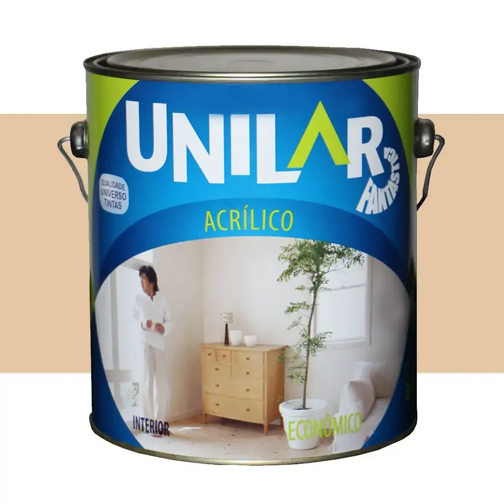 Unil Acril Economico 3,6l Pessego