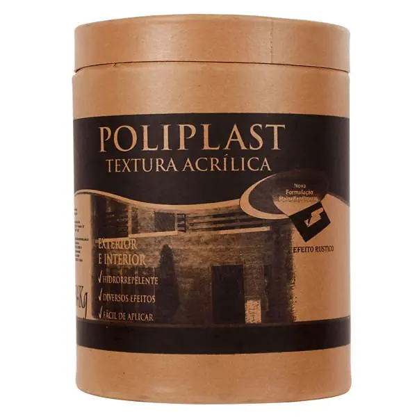 Textura Rústica Premium Poliplast Bronze 34kg Tintas Universo