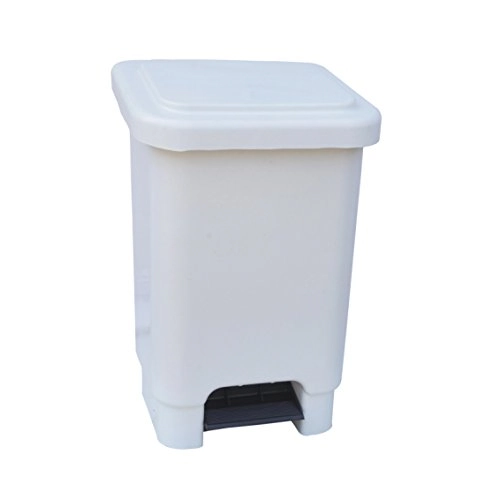 Lixeira Ret Pedal 25l Bco
