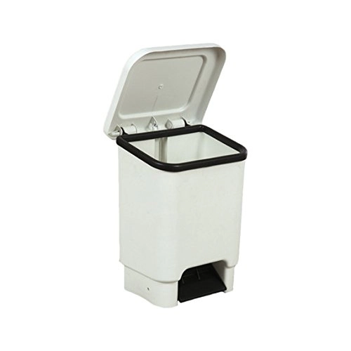 Lixeira Retrato Pedal Bco