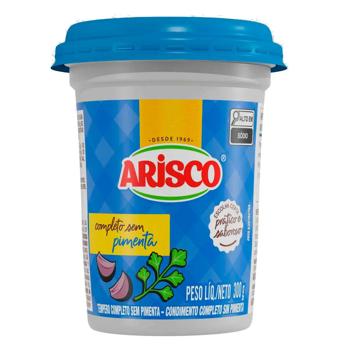 Tempero ARISCO Completo sem Pimenta 300 g