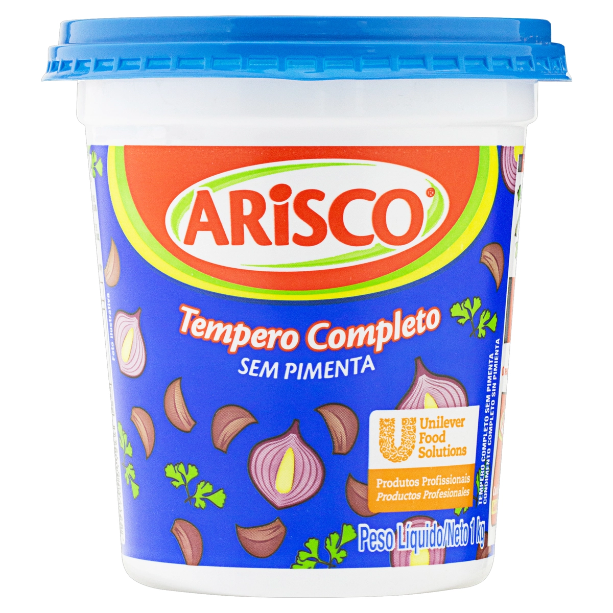 Tempero Completo Sem Pimenta Arisco Pote 1kg