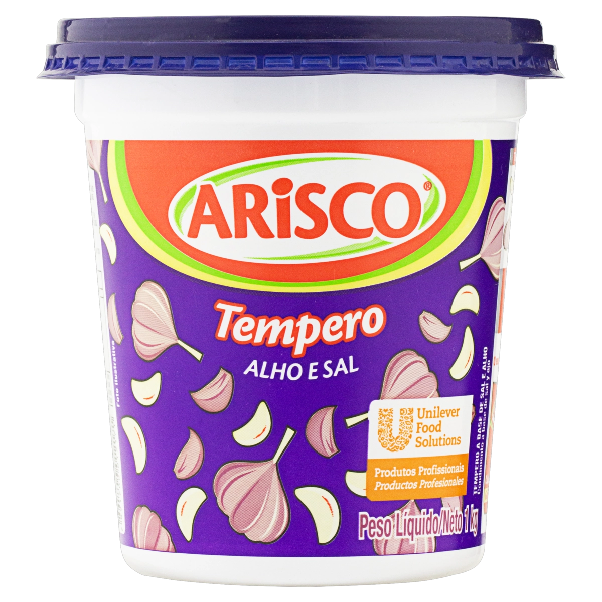 Tempero Alho E Sal Arisco Pote 1kg