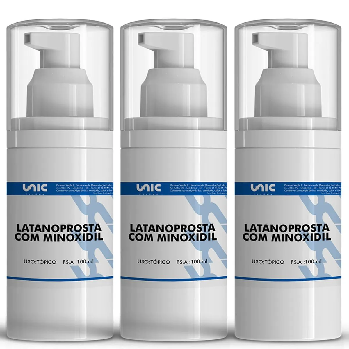 Compre 2 Leve 3 Latanoprosta Espuma Capilar 100ml