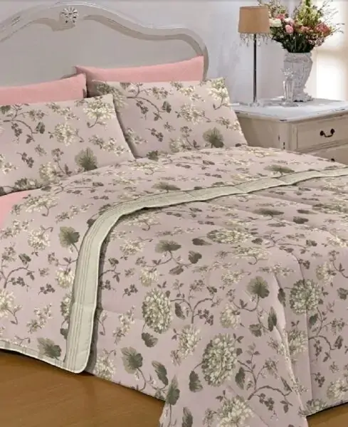 Jg.cama Camesa Microfibra Dupl 3pcs Solteiro Jg