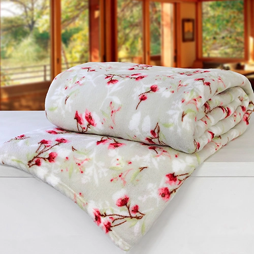 Cobertor Queen Estampado Lena Camesa