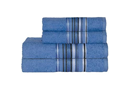 Toalha Rosto Camesa 45x70 Azul Claro