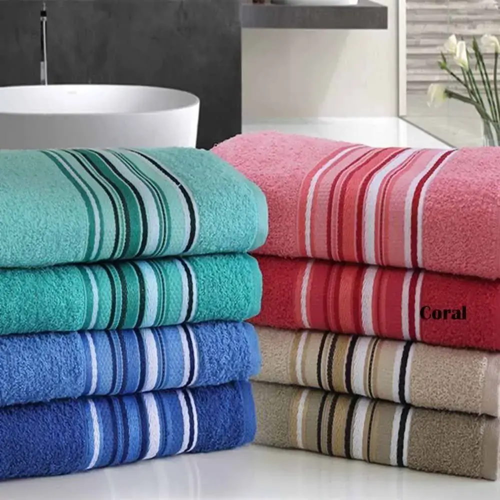 Toalha Banho Vegas Por Cor 65x130 Azul Claro