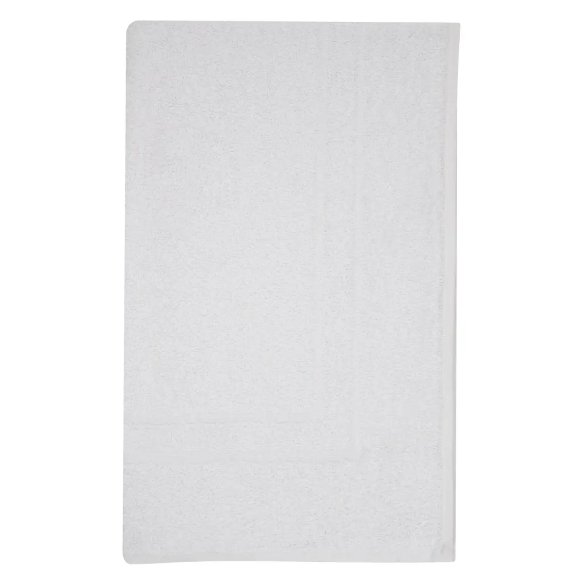 Toalha De Piso Para Os Pés Branca Camesa 70cm X 45cm