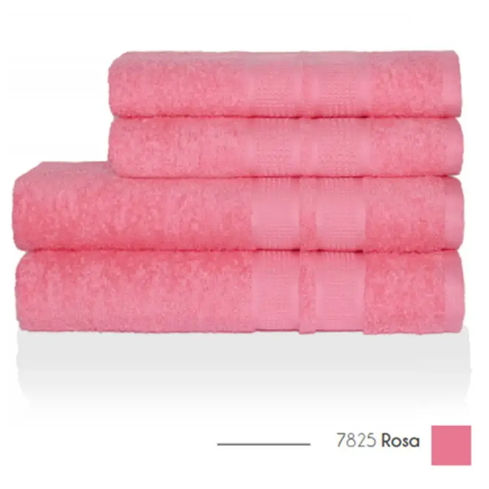 Toalha De Banho Camesa Remix Rosa 70x140