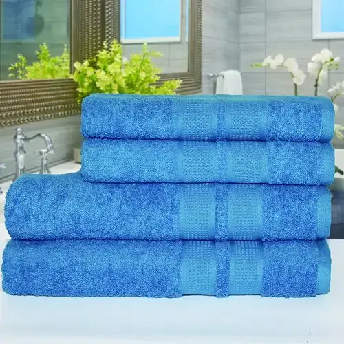 Toalha De Rosto Remix Azul 50x80