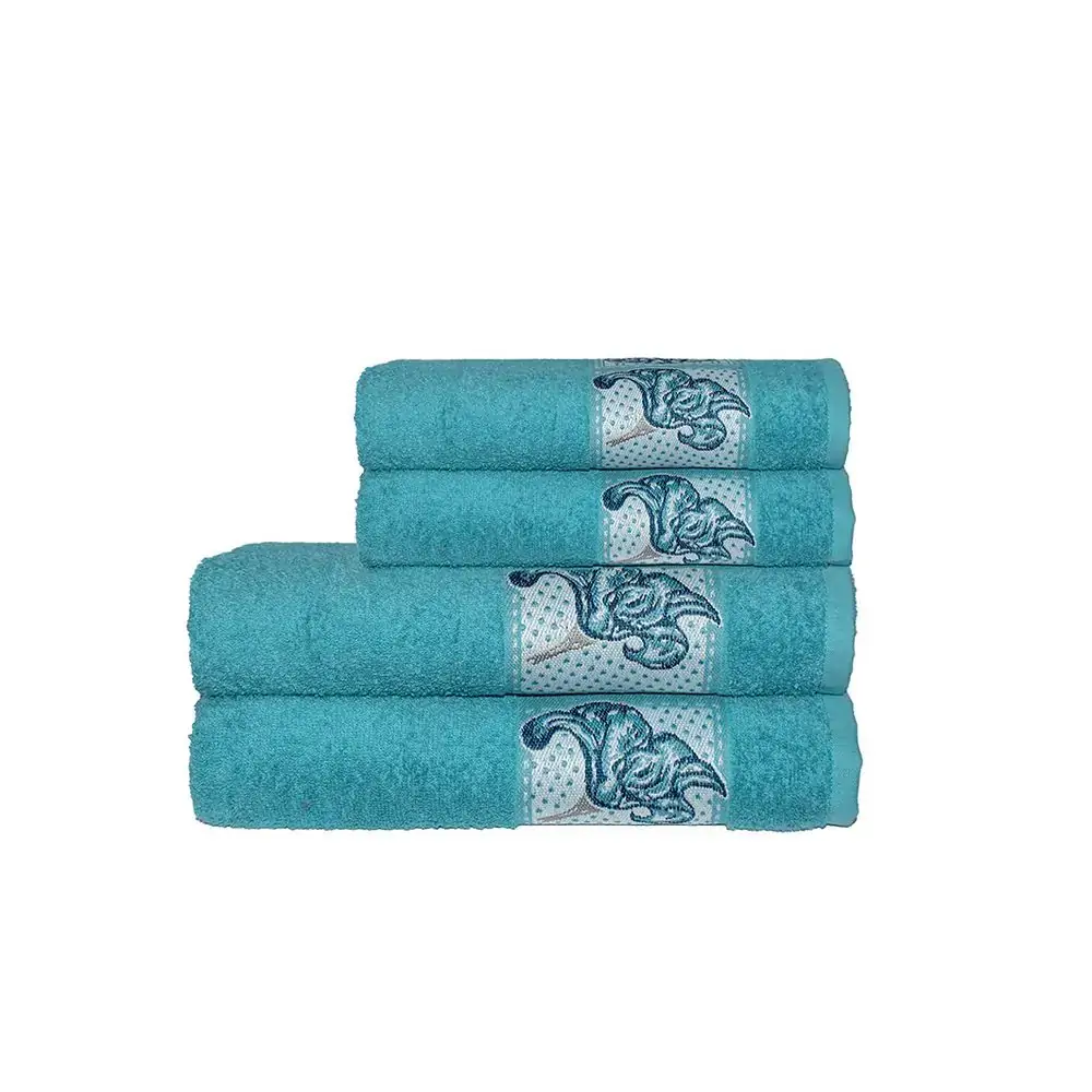 Toalha De Banho Camesa Naturae Turquesa 70x140