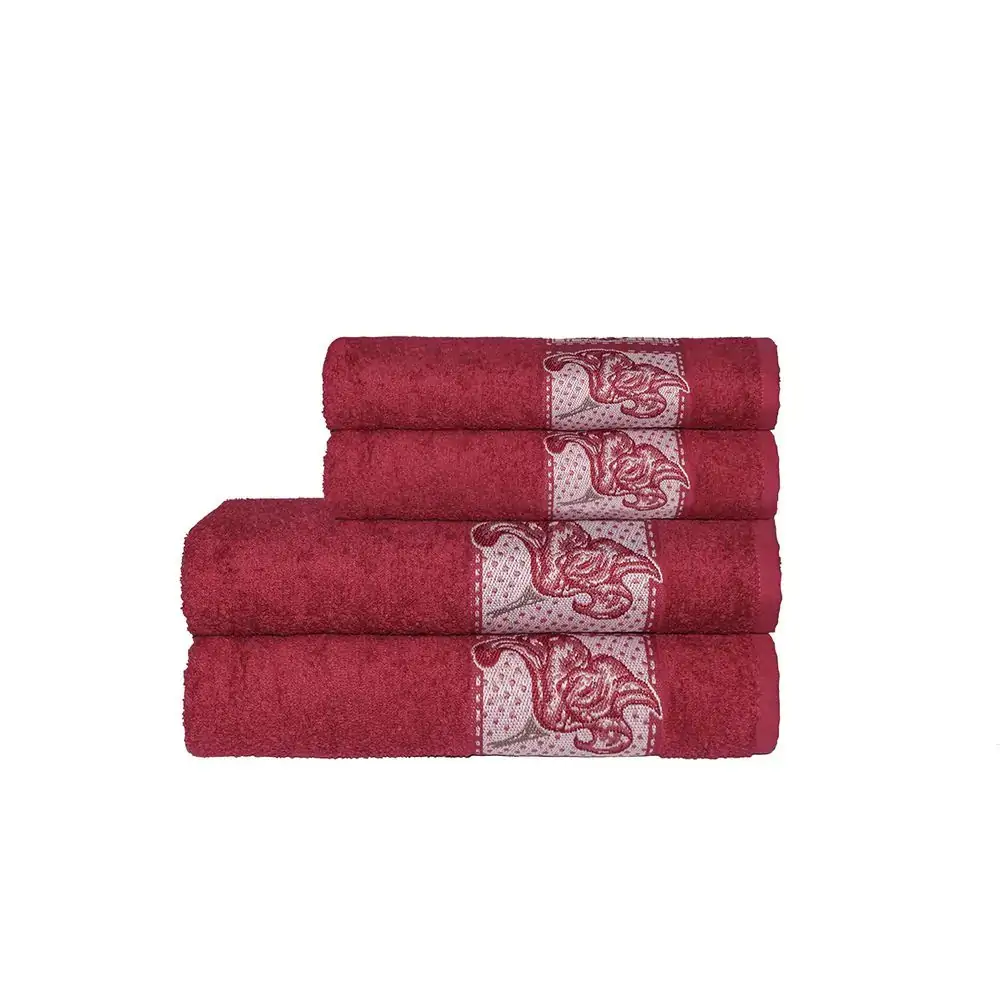 Toalha De Banho Camesa Naturae Vinho 70x140