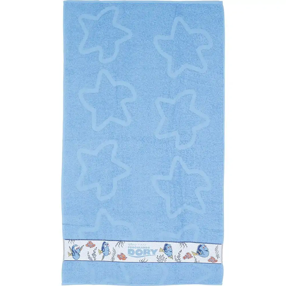 Toalha Banho Camesa Dory Jacquard Azul 70x130