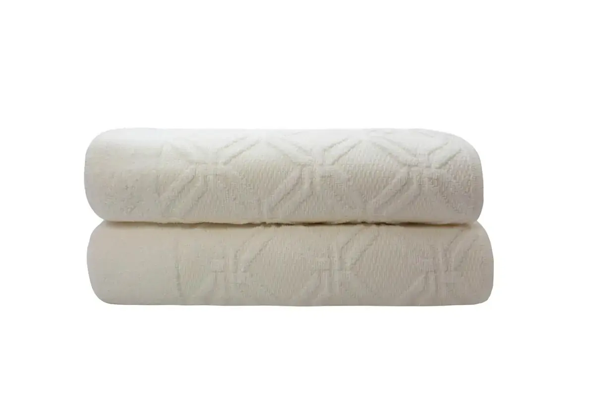 Toalha de Banho Gaya Branca Camesa 70x140cm 100%algodão