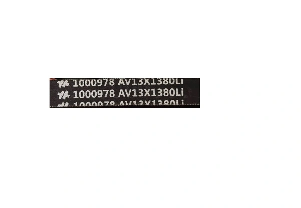 Correia Para Motor A Diesel Yto - Av13x1380li