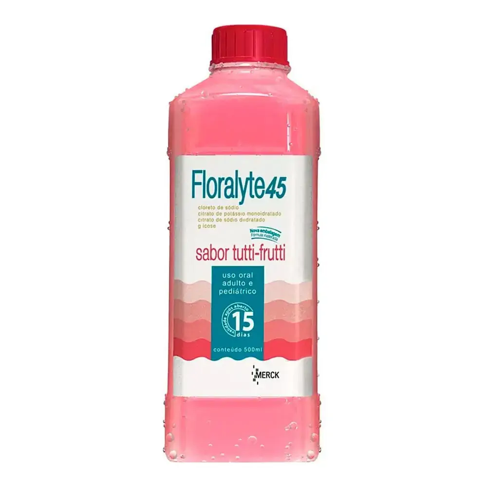 Floralyte 45 Sabor Tutti-Frutti Com 500ml