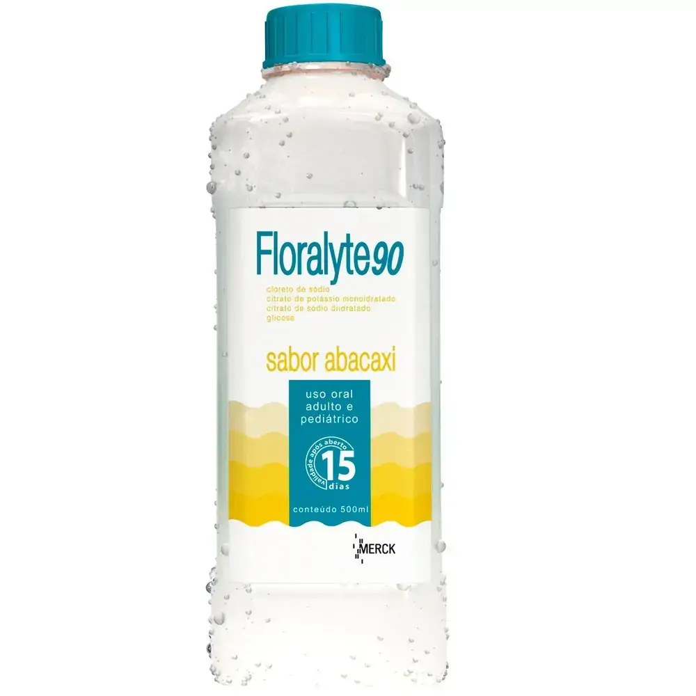 Floralyte 90 Sabor Abacaxi 2,16 Mg/ml 0,98 Mg/ml 4,68 Mg/ml 20 Mg/ml Solução Oral Merck Similar