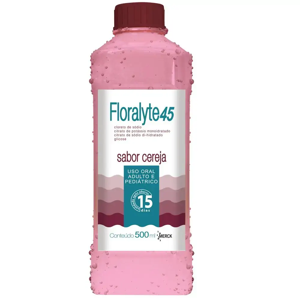Floralyte 45 Sabor Cereja 2,16 Mg/ml 0,98 Mg/ml 2,05 Mg/ml 22,75 Mg/ml Solução Oral Merck Similar