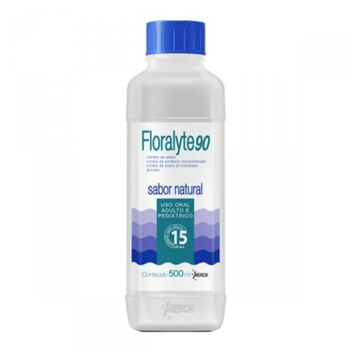 Floralyte 90 Sabor Natural Com 500ml