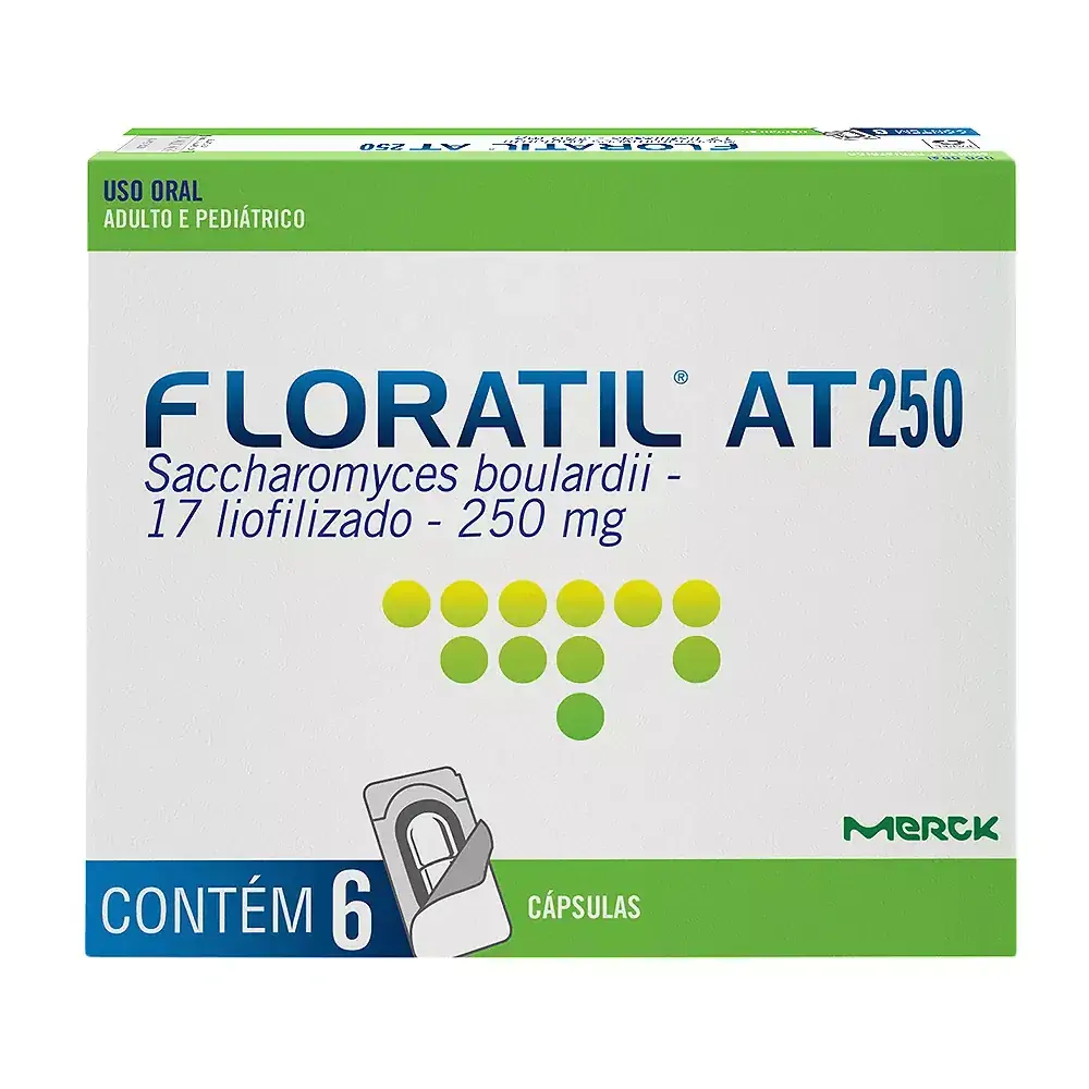Floratil At 250mg Cx 6 Cap