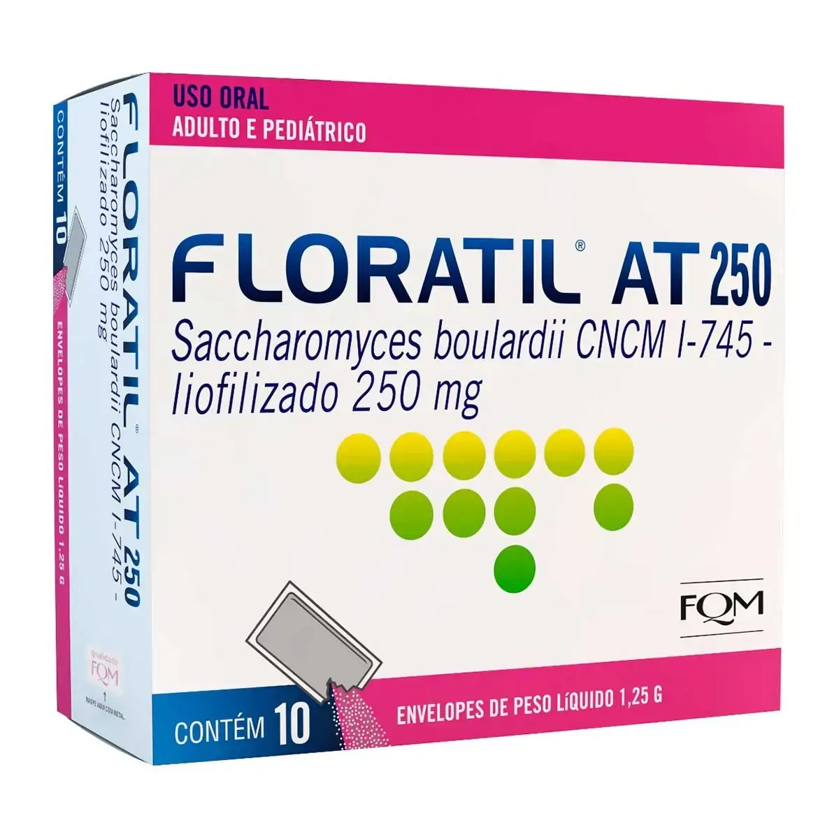 Floratil At 250mg Merck Caixa 10 Unidades
