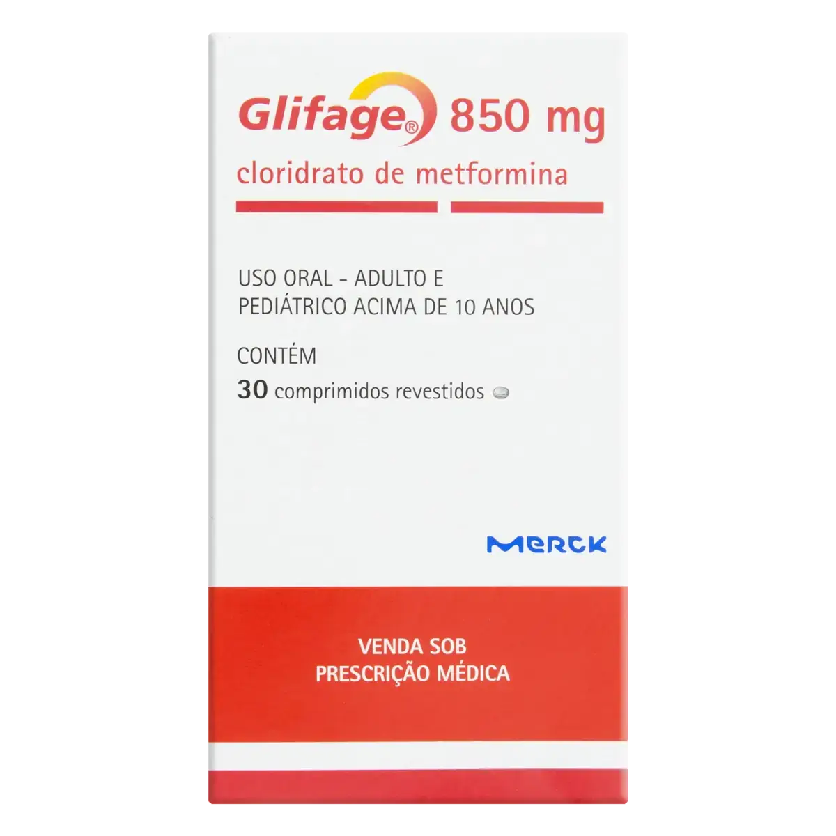 Glifage 850Mg 30Com P