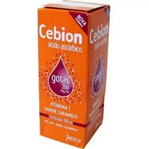 Cebion Gts 100mg 30ml Morango