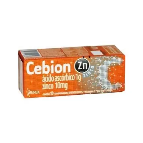 Cebion Zinco 1000 Mg 10 Mg 10 Comprimidos Merck Similar