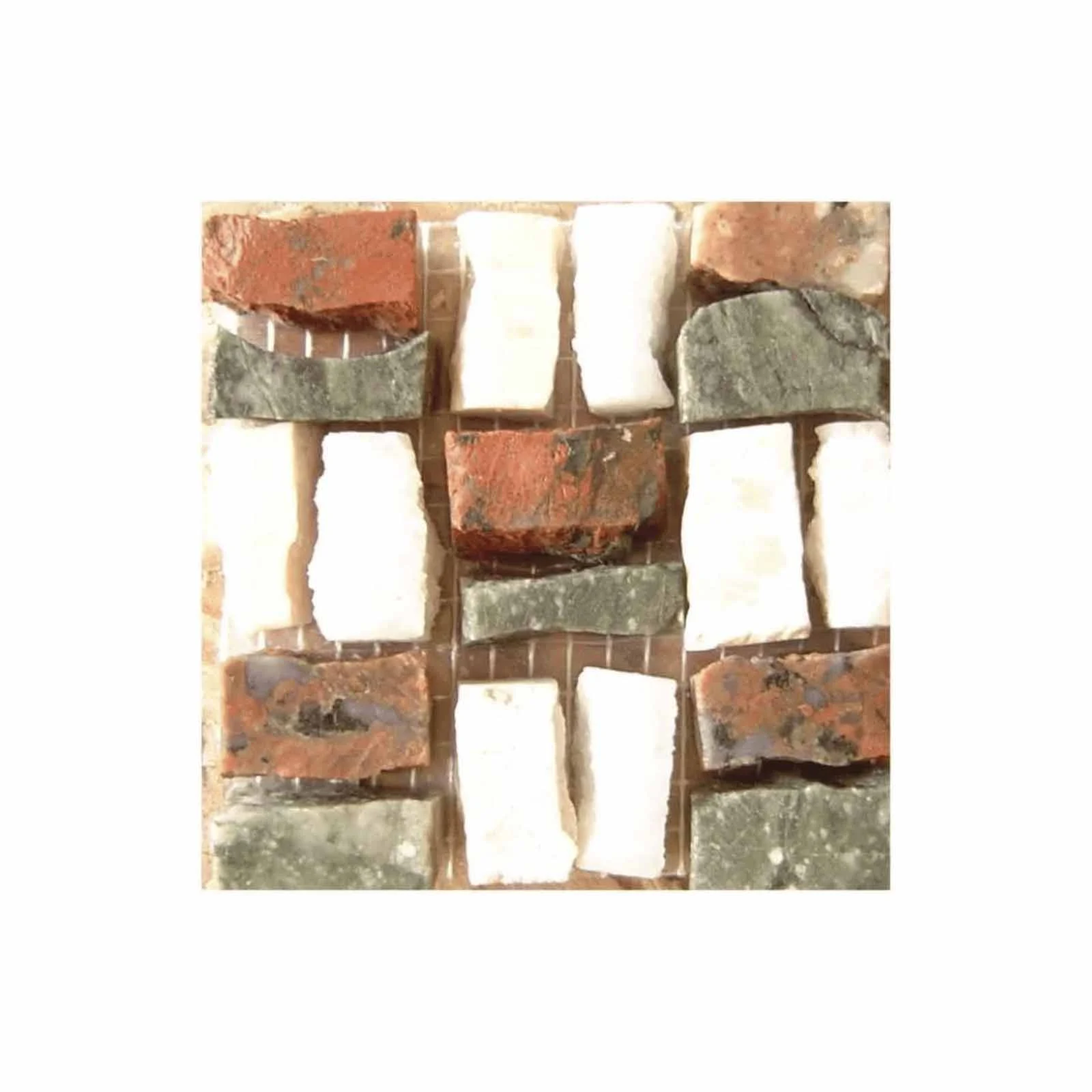 Tozetto Em Mosaico Tesselato - 7x7cm